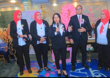 أماني مكي  : اليوم العالمي لمرضي سرطان الثدي في احتفالية بنادي المعلمين بالجيزة