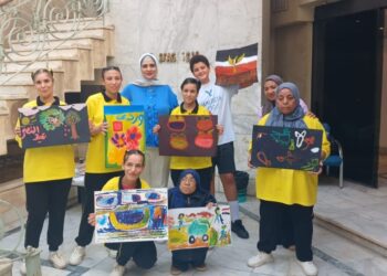 انطلاق الورشة الثانية فى الرسم المؤهلة لمسابقة المواهب الذهبية لذوي الاحتياجات الخاصة