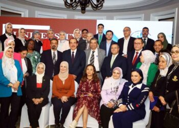 وزير التعليم العالي خلال كلمة ألقتها نيابة عنه د.غادة إسماعيل مدير مركز الإقليم الشمالي للشبكة الإفريقية