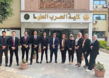 طلاب جامعة كفر الشيخ تشارك في المعرض الثانى للكتاب لخدمة الدارسين من العسكريين والمدنيين بالأكاديمية العسكرية للدراسات العليا والاستراتيجية