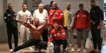 منتخب مصر لكمال الأجسام يصل إلى إسبانيا للمشاركة في بطولة العالم 2023