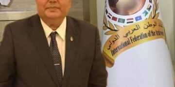 رئيس اتحاد الوطن العربي الدولي يهنىء محافظ وشعب كفر الشيخ بالعيد القومي للمحافظة