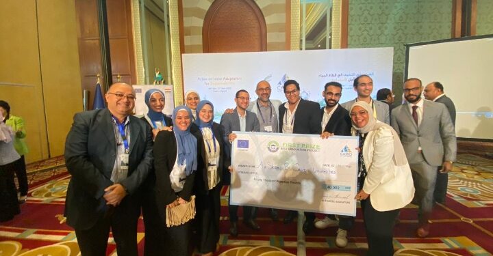 المركز الأول لطلاب هندسة لأفضل مشروع تخرج