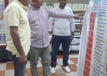 تنفيذا لتوجيهات وزير التموين  ..  حملات تموينية بجنوب سيناء لمتابعة تخفيض الأسعار