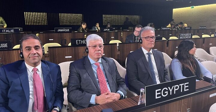 وزير التعليم العالي يلقي كلمة مصر في الدورة 42 للمؤتمر العام لليونسكو