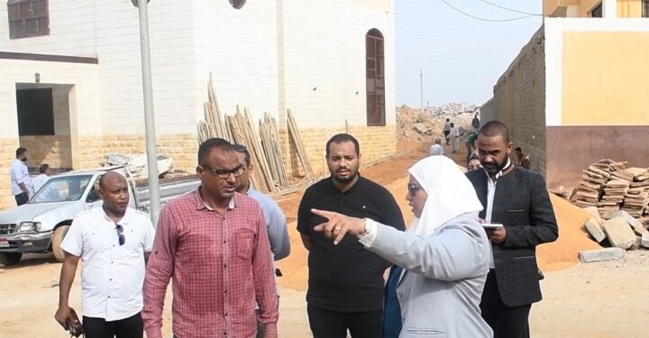 محافظ أسوان يكلف الدكتورة غادة أبو زيد نائب المحافظ بتفقد نسب ومعدلات التنفيذ الجارية بمشروع الإسكان المتميز بحى العقاد