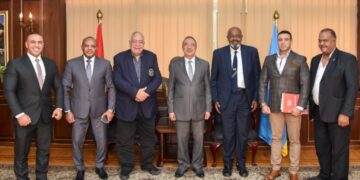 الاجتماع الختامي للبطولة العربيه بالإسكندرية