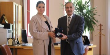 مناقشة سبل التعاون المشترك بين جامعة هليوبوليس والمجلس القومى للمرأة