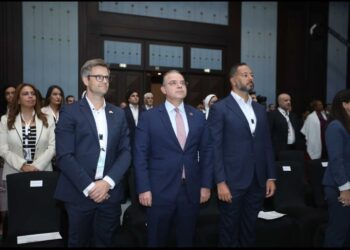 الدكتور محمد فريد رئيس الهيئة العامة للرقابة المالية يلقي الكلمة الرئيسية في قمة مصر لرأس المال المخاطر