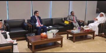 مدير عام المنظمة العربية للتنمية الزراعية يلتقي  بالمسئوليين في وزارة البيئة والتغير المناخي بدولة قطر