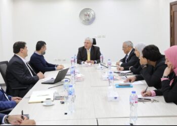 وزير التعليم العالي يلتقي نائب رئيس مؤسسة سبرنجر نيتشر العالمية للنشر لبحث سبل التعاون المشترك