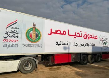 بتوجيهات شيخ الأزهر .. تسيير أكبر قافلة إغاثية من بيت الزكاة والصدقات المصري لأهلنا في غزة