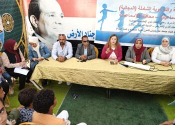 نجاح فعاليات القافلة الطبية التوعوية للأطفال بالاسماعيلية  لجامعة عين شمس