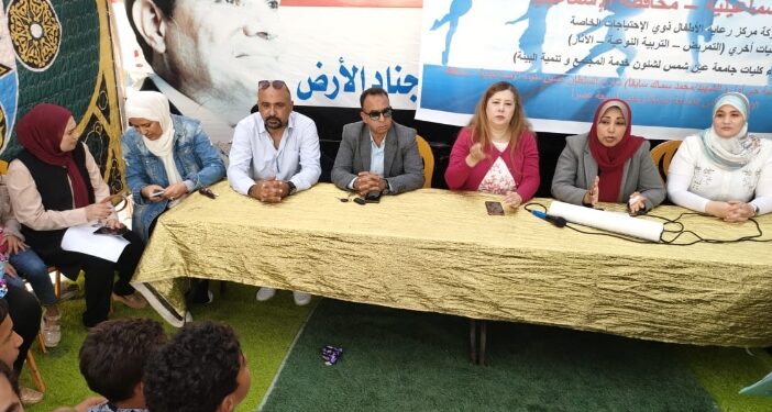 نجاح فعاليات القافلة الطبية التوعوية للأطفال بالاسماعيلية  لجامعة عين شمس