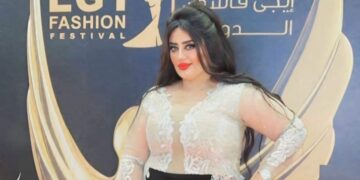 إطلالة مبهرة لخبيرة التجميل ميرو سمير في مهرجان (إيجي فاشون)