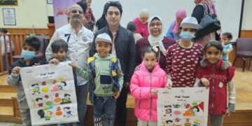 القومي لثقافة الطفل يحتفل بأعياد الطفولة في مستشفى الأطفال