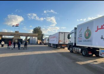 بتوجيهات شيخ الأزهر .. 40 شاحنة لبيت الزكاة تعبر ميناء رفح دعمًا لأهلنا في غزة