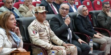 مستشار رئيس الجمهورية للمناطق الحدودية يلتقي شباب “أهل مصر”