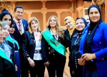 نجاح باهر لمؤتمر تدشين(اتحاد دعم المرأة العربية) برئاسة سيدة الأعمال نرمين المصري