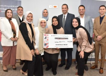 .د غادة فاروق تشهد ختام فعاليات برنامج المسابقات Ichallenge والذي ينظمه مركز الابتكار وريادة الأعمال (ASU-iHub)