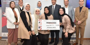 .د غادة فاروق تشهد ختام فعاليات برنامج المسابقات Ichallenge والذي ينظمه مركز الابتكار وريادة الأعمال (ASU-iHub)