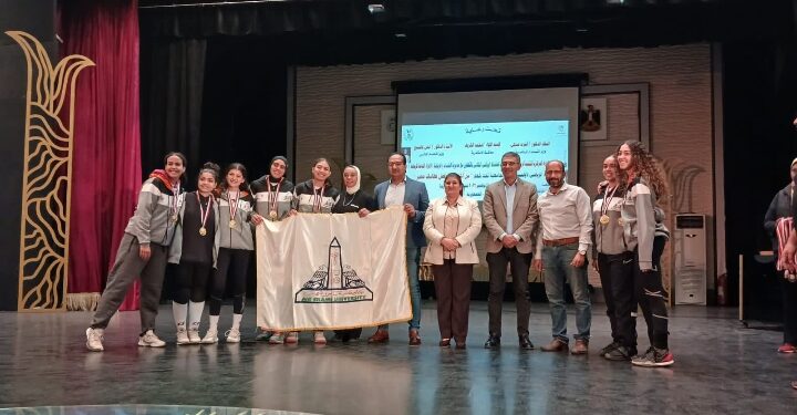 ذهبيتان وفضية وبرونزية حصاد مشاركةجامعة عين شمس في بطولة الفتاة الجامعية