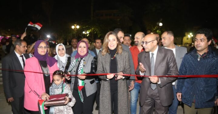 وزيرة الثقافة تشهد احتفالية “يوم الأرض ” وتكرم الفائزين بمسابقة “فلسطين في عيون أطفال مصر”