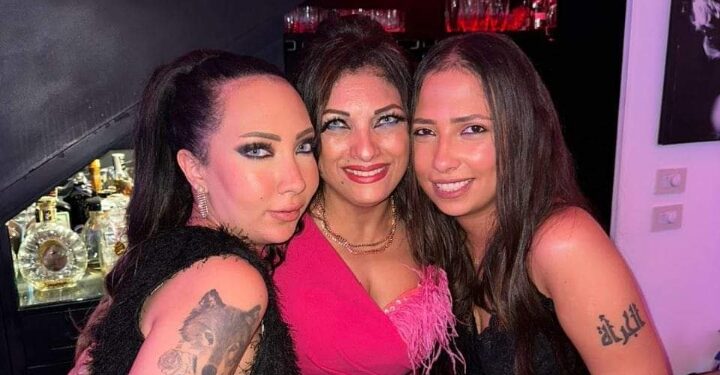 لينا الصافي تحتفل بعيد ميلادها في أجواء رائعة