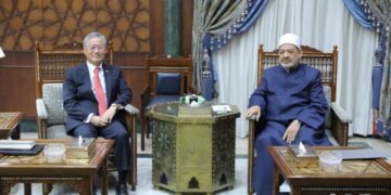 الإمام الأكبر : الأزهر مهموم بقضايا الإنسانية جمعاء وعلى رأسها القضية الفلسطينية