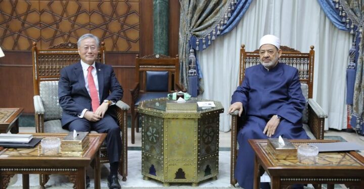 الإمام الأكبر : الأزهر مهموم بقضايا الإنسانية جمعاء وعلى رأسها القضية الفلسطينية