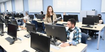 معهد كونفوشيوس جامعة عين شمس يعقد الاختبار الدولي لتحديد مستوى اللغة الصينية HSK و HSKK