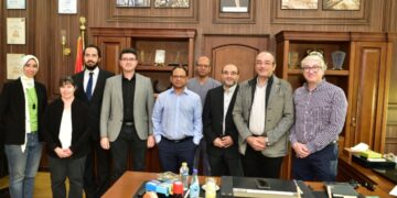 استضافة الخبير البريطاني “رامانا دانابونين” بمستشفيات جامعة عين شمس