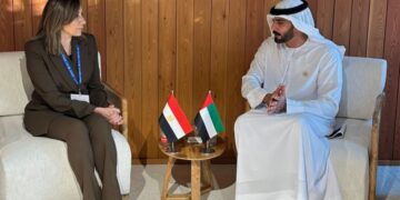 وزيرة الثقافة تبحث مع نظيرها الإماراتي سبل التعاون لدعم انطلاق مجموعة أصدقاء العمل المناخي المرتكز على الثقافة
