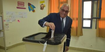 رئيس الهيئة العربية للتصنيع يدلي بصوته في الإنتخابات الرئاسية