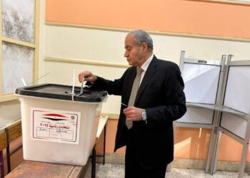 وزير التموين يدلي بصوته في الانتخابات الرئاسية بلجنة مدرسة الشهيد عبد الرحمن الصيرفي بالعجوزة