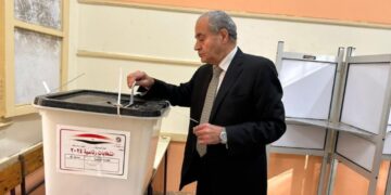 وزير التموين يدلي بصوته في الانتخابات الرئاسية بلجنة مدرسة الشهيد عبد الرحمن الصيرفي بالعجوزة