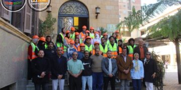 تجربة للإخلاء السلبي بطريقة المحاكاة للمرة الخامسة بنوعية عين شمس