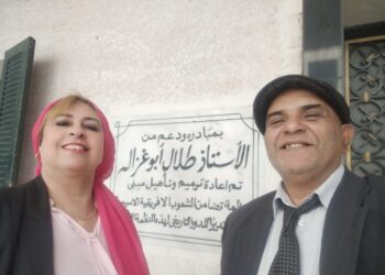 الإعلامية امل مسعود الامين العام للاتحاد الافريقي الأسيوي للمرأة تدلي بصوتها في الانتخابات الرئاسية