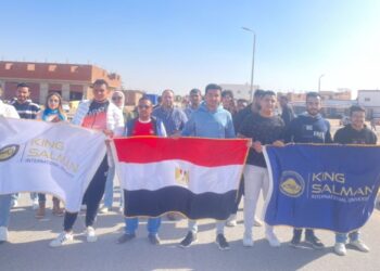 رئيس جامعة الملك سلمان الدولية يتابع مشاركة الطلاب في العملية الانتخابية للإدلاء بأصواتهم