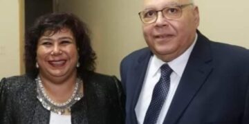 وفاة المهندس مدحت شليق زوج الدكتورة إيناس عبد الدايم وزير الثقافة الأسبق