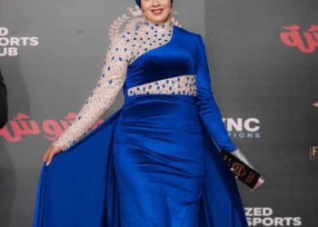 اطلاله متميزه للإعلامية ندى ايمن فى حفل وشوشه السنوى