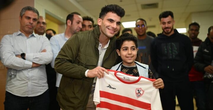 بالصور … نجوم نادي الزمالك في زيارة لمستشفى الناس وإشادة بدور مؤسسة الجود في إطلاق مساعدات إنسانية إلى غزة