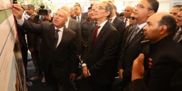 وزيرى النقل والاتصالات وتكنولوجيا المعلومات يفتتحون محطة قطار الملك فؤاد التاريخية بكفر الشيخ بعد الانتهاء من أعمال رفع كفاءتها وتطويرها وترميمها