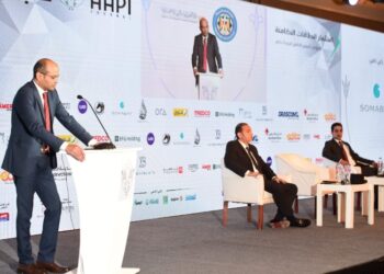 رئيس البورصة يشارك في المؤتمر السنوي الخامس لجريدة حابي