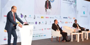 رئيس البورصة يشارك في المؤتمر السنوي الخامس لجريدة حابي