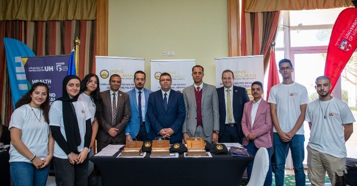 مشاركة متميزة لجامعة المك سلمان الدولية في المعرض المفتوح للجامعات المصرية والأجنبية بشرم الشيخ