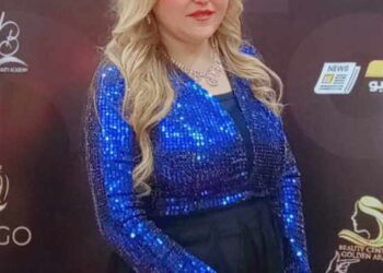 تكريم الصحفية داليا عادل في مهرجان (Miss Makeup