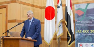 ختام  مؤتمر  الجامعة اليابانية الدولى ب 5 جلسات علمية “اليابان-افريقيا للإلكترونيات و الاتصالات