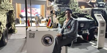 رئيس البعثة الدبلوماسية للنادى الدبلوماسي الأوروبى يحضر افتتاح معرض إيديكس ٢٠٢٣