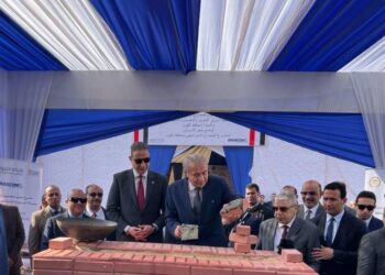  ”المصيلحى” يضع حجر أساس لثالث مخزن استراتيجي على مستوى الجمهورية بمحافظة الفيوم   